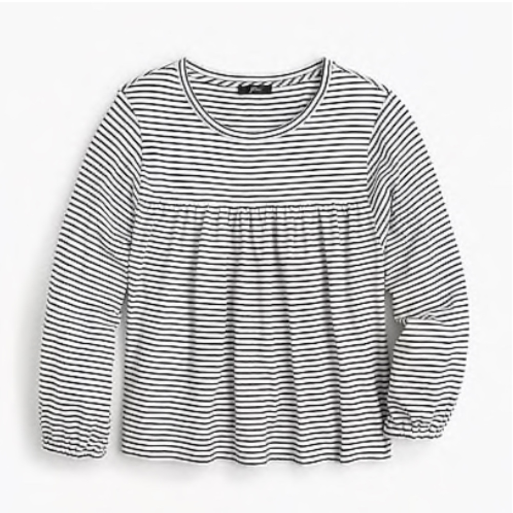 J.Crew Drapey Popover top